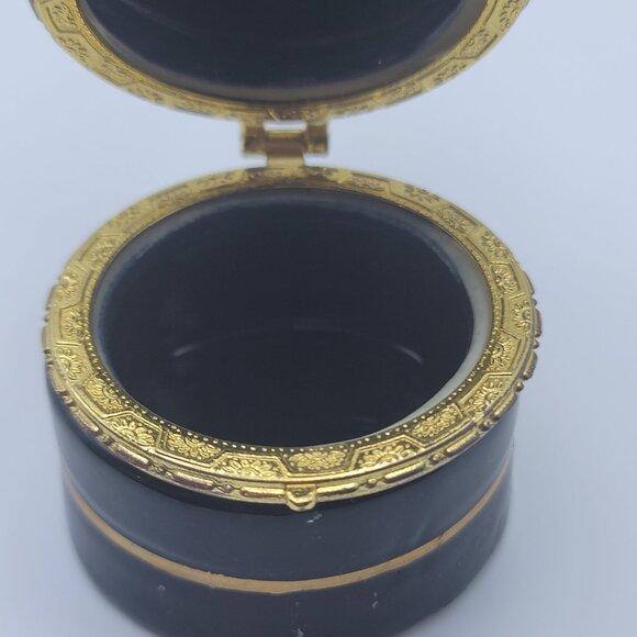 Vintage Adorable Yorkshire Terrier Dog Ceramic Trinket (NO Box) - Picture 5 of 8